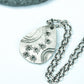 Ancient Spiral Rune Amulet - Artisan Crafted in 925 Silver
