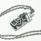 Runic Labyrinth Amulet - Artisan Crafted in 925 Silver