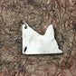 Fractured Fox Mask Pendant - 925 Silver Handcrafted