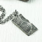 Mystic Swirl Rune Amulet - Artisan Crafted in 925 Silver