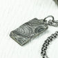 Mystic Swirl Rune Amulet - Artisan Crafted in 925 Silver