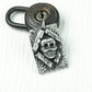 Buried Skull Relic Pendant - 925 Silver Handcrafted