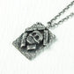 Buried Skull Relic Pendant - 925 Silver Handcrafted