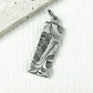 Erosion Relic Pendant - 925 Silver Handcrafted