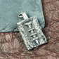 Gothic Fortress Relic Pendant - Artisan Crafted in 925 Silver