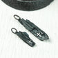 Cross Fragment Pendant - 925 Silver Handmade, Charred Relic of Faith and Ruin