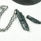 Cross Fragment Pendant - 925 Silver Handmade, Charred Relic of Faith and Ruin