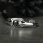 Stamp Skull Bracelet - 925 Silver Handmade