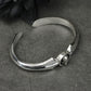 Stamp Skull Bracelet - 925 Silver Handmade