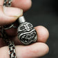 Totem Mask Pendant ¨C Handmade 925 Silver Tribal Relic Necklace