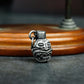 Totem Mask Pendant ¨C Handmade 925 Silver Tribal Relic Necklace