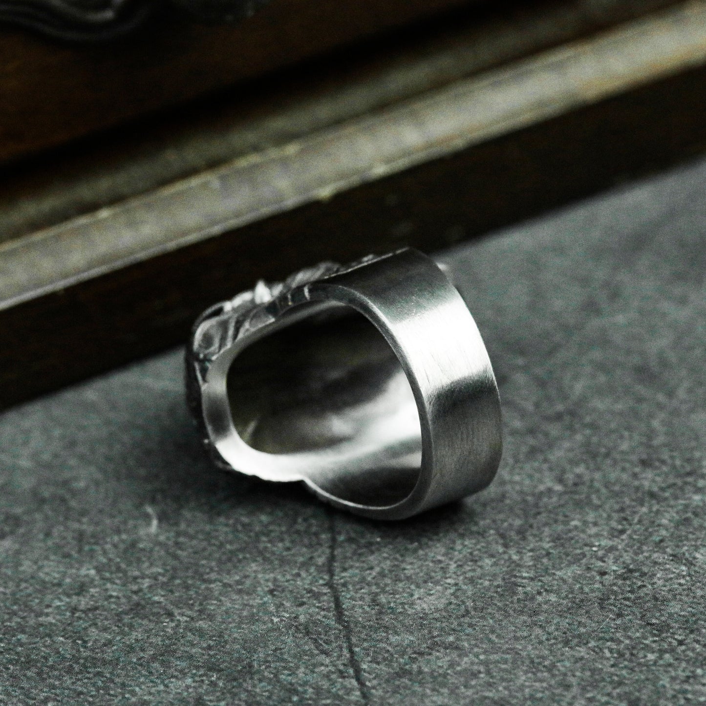 Mechanical Gorilla Skull Ring - 925 Sterling Silver Handmade