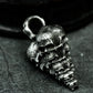 Cracked Heart Skull Pendant ¨C 925 Sterling Silver Handmade