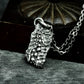 Textured Bone Wall Pendant ¨C 925 Sterling Silver Handmade