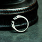 Adjustable Skull Ring - 925 Silver Handmade