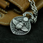 Scarab Medallion Pendant ¨C 925 Silver Handmade