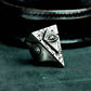 All-Seeing Triangle Ring ¨C 925 Silver Handmade