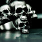 Five Skulls Ring - 925 Silver Handmade