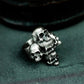 Five Skulls Ring - 925 Silver Handmade