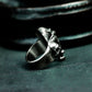 Five Skulls Ring - 925 Silver Handmade