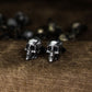 Skull Cufflinks - 925 Silver Handmade