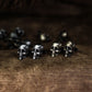 Skull Cufflinks - 925 Silver Handmade