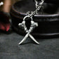 Voodoo Horn Pendant - 925 Silver Handmade Tribal Talisman