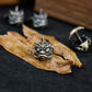 Oriental Waking Lion Cufflinks - 925 Silver Handmade