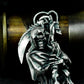 Sitting Reaper Pendant ¨C Handmade 925 Silver Death Figure Necklace