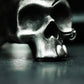 Motorcyclist Skull Ring ¨C Handmade 925 Silver Street Biker Band