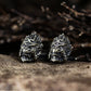 Monkey King Cufflinks - 925 Sterling Silver Handmade