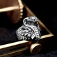 Cobra Head Ring - 925 Sterling Silver Handmade Bold