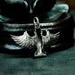 Winged Demon Pendant ¨C 925 Silver Handmade