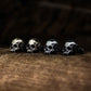 Human Skull Cufflinks - 925 Silver Handmade