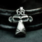 Dark Wukong Ape Pendant - 925 Sterling Silver Handmade Mystic