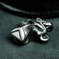 Dark Wukong Ape Pendant - 925 Sterling Silver Handmade Mystic