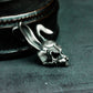 Bunny Skull Pendant ¨C Handmade 925 Silver Gothic Animal Necklace