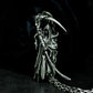 Grim Reaper Pendant (Alternate Pose) ¨C 925 Sterling Silver Handmade