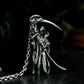 Grim Reaper Pendant (Alternate Pose) ¨C 925 Sterling Silver Handmade