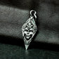 Face on Blade Pendant ¨C 925 Silver Handmade