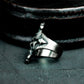 Cross Fleur Ring - 925 Sterling Silver Handmade Gothic
