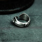 Iris Ring ¨C Handmade 925 Silver Open Eye Adjustable Band