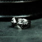 Iris Ring ¨C Handmade 925 Silver Open Eye Adjustable Band