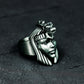 Egyptian Goddess Weeping Ring - 925 Silver Handmade