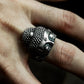 Buddha Head Ring - 925 Silver Handmade Sacred Design