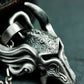 Horned Mask Pendant ¨C 925 Silver Handmade