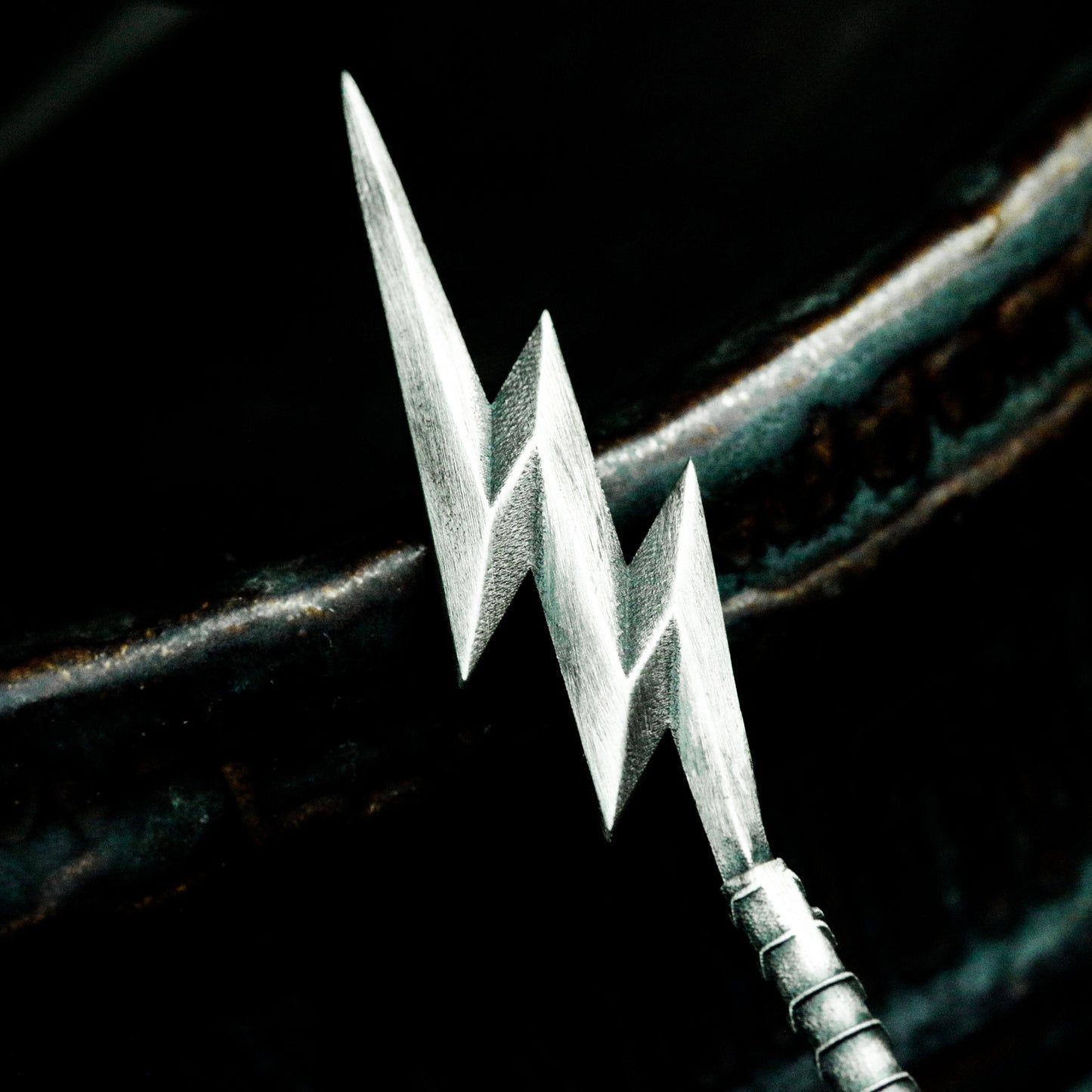 Zeus Lightning Pendant - 925 Silver Handmade