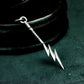 Zeus Lightning Pendant - 925 Silver Handmade