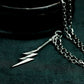 Zeus Lightning Pendant - 925 Silver Handmade