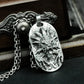 Infernal Seal Pendant ¨C 925 Sterling Silver Handmade